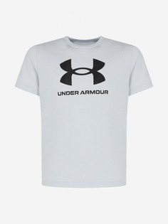 Футболка детская Under Armour Ua Sportstyle Logo Ss, Серый