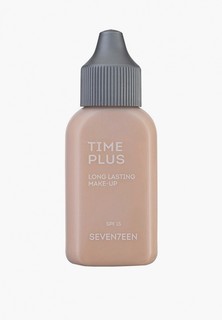 Тональное средство Seventeen Seventeen. длительногодействия т.3 "TIME PLUS LONGLASTING MAKE UP" Натуральный бежевы