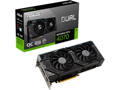 Видеокарта ASUS GeForce RTX 4070 Dual 12G OC 1920Mhz PCI-E 4.0 12288Mb 21000Mhz 192 bit HDMI 3xDP DUAL-RTX4070-O12G