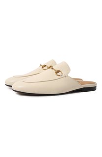 Кожаные сабо Princetown Gucci