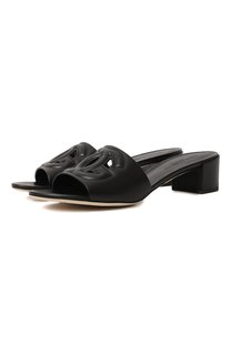 Кожаные мюли Bianca Dolce & Gabbana