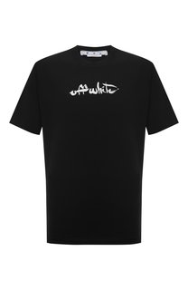 Хлопковая футболка Off-White