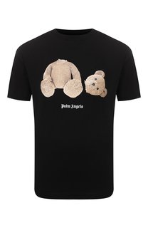 Хлопковая футболка Palm Angels
