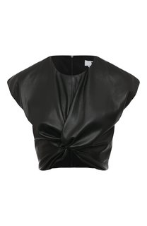 Топ из экокожи MSGM