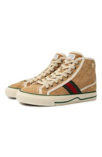 Замшевые кеды Gucci Tennis 1977 Gucci