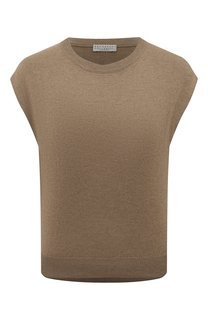 Кашемировый жилет Brunello Cucinelli