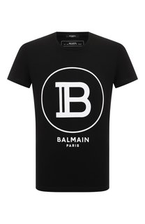 Хлопковая футболка Balmain