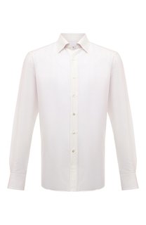 Сорочка из хлопка и льна Stefano Ricci