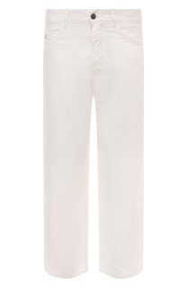 Брюки из хлопка и льна C.P. Company