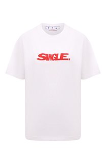 Хлопковая футболка Off-White