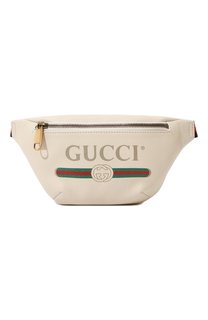 Кожаная поясная сумка Gucci Print small Gucci