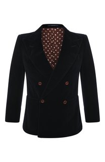 Хлопковый пиджак Gucci