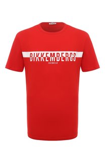 Хлопковая футболка Dirk Bikkembergs