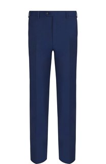 Шерстяные брюки прямого кроя Brioni