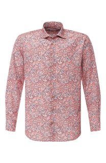 Рубашка из смеси шелка и хлопка Zilli