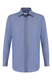 Сорочка из смеси хлопка и льна Brioni