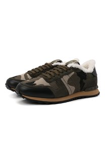 Комбинированные кроссовки Rockrunner Valentino