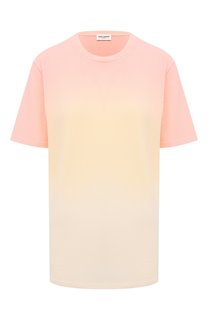 Хлопковая футболка Saint Laurent