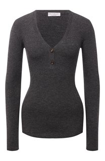 Пуловер из кашемира и вискозы Brunello Cucinelli