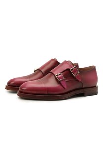 Кожаные монки Santoni