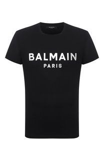 Хлопковая футболка Balmain