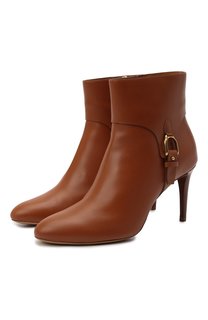 Кожаные ботильоны Stirrup Reida Ralph Lauren