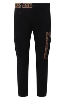Хлопковые брюки-карго Dolce & Gabbana