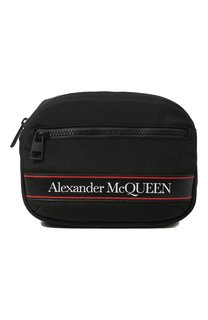 Текстильная поясная сумка Alexander McQueen