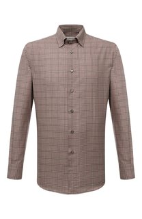 Хлопковая рубашка Brioni