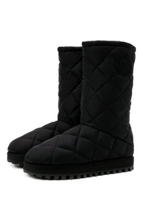 Текстильные сапоги City Boots Dolce & Gabbana