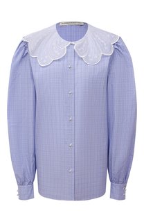 Хлопковая блузка Alessandra Rich