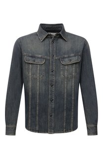 Джинсовая рубашка Saint Laurent