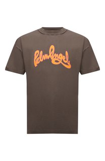 Хлопковая футболка Palm Angels