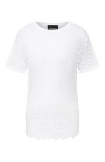 Хлопковая футболка Ermanno Ermanno Scervino