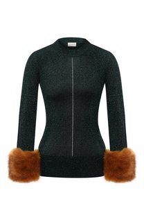 Пуловер из вискозы Saint Laurent