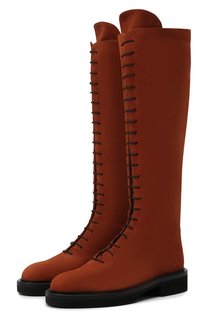 Замшевые сапоги York Khaite