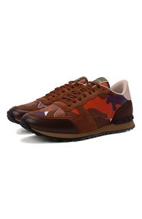 Комбинированные кроссовки Rockrunner Valentino