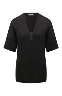 Пуловер из кашемира и шелка Brunello Cucinelli