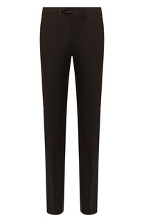 Брюки из хлопка и шерсти Kiton
