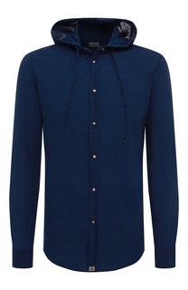 Рубашка из хлопка и льна Sonrisa