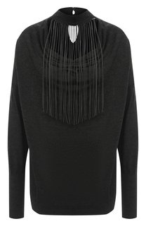 Пуловер из кашемира и шелка Brunello Cucinelli