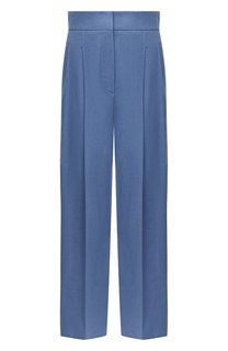 Брюки из хлопка и льна Brunello Cucinelli