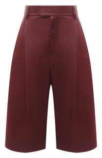 Кожаные шорты Bottega Veneta