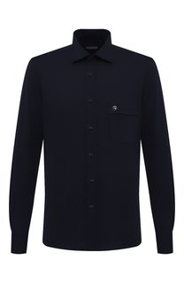 Рубашка из хлопка и кашемира Stefano Ricci