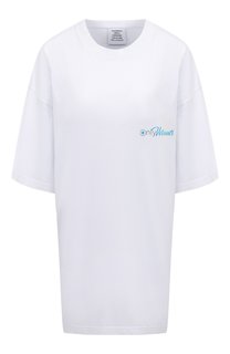 Хлопковая футболка VETEMENTS