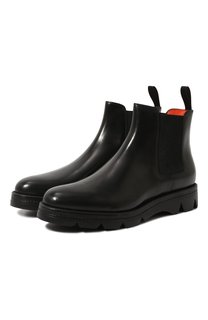 Кожаные ботинки Santoni