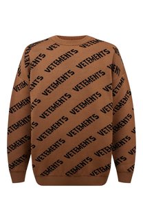 Шерстяной свитер VETEMENTS