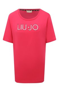 Хлопковая футболка Liu Jo
