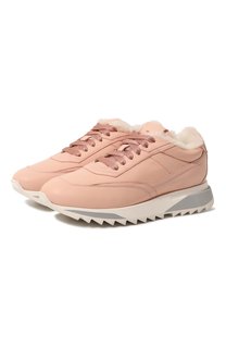 Кожаные кроссовки Santoni