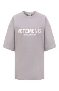 Хлопковая футболка VETEMENTS